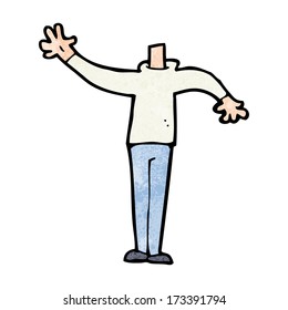 cartoon male gesturing body (mix and match cartoons or add own photo)