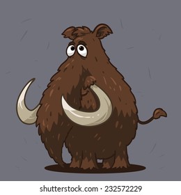 cartoon mammoth