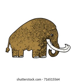 cartoon mammoth