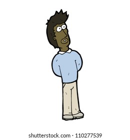 cartoon man