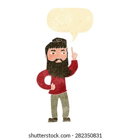 cartoon man asking question