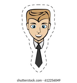 cartoon man avatar image