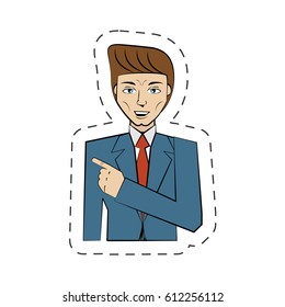 cartoon man avatar image