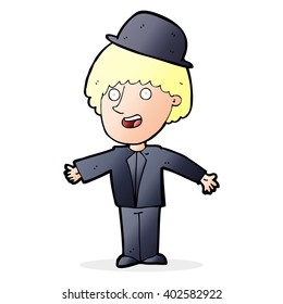 Boy Police Officer Character Managing Road Stock Vector (Royalty Free ...