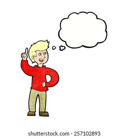 caricaturista con brillante idea