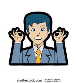 cartoon man character imagen