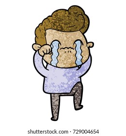caricaturista llorando