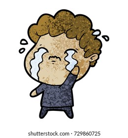 caricaturista llorando