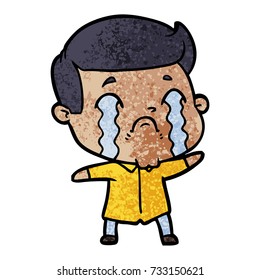 caricaturista llorando