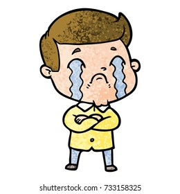 caricaturista llorando