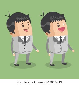 Cartoon man design 