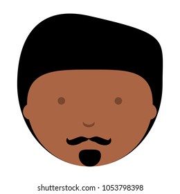 cartoon man face