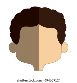 cartoon man face avatar character male cute