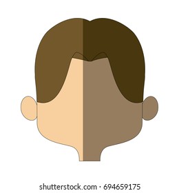 cartoon man face avatar character male cute