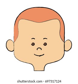 cartoon man face avatar character male cute
