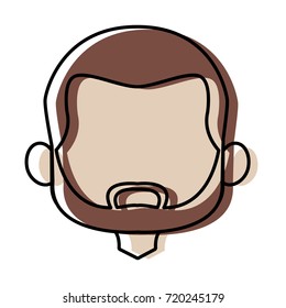 cartoon man face avatar character male cute