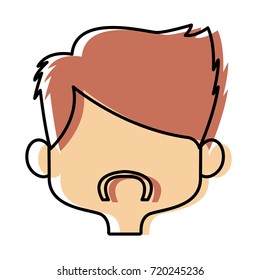cartoon man face avatar character male cute