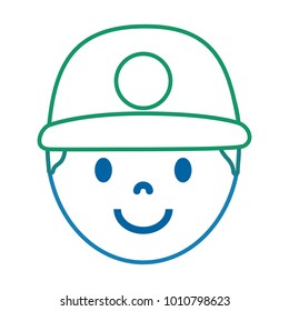 cartoon man icon