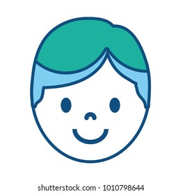 cartoon man icon