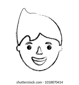 cartoon man icon