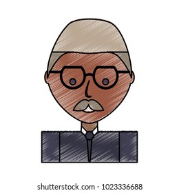 Cartoon man icon 