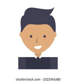 cartoon man icon