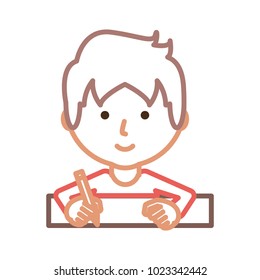 cartoon man icon 