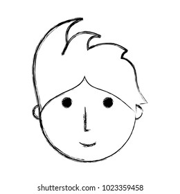 cartoon man icon
