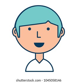 Cartoon man icon