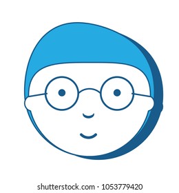 cartoon man icon