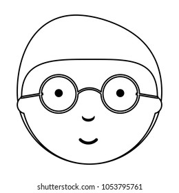 cartoon man icon
