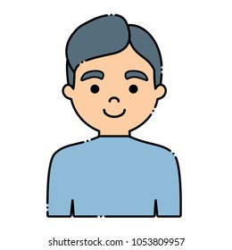 cartoon man icon