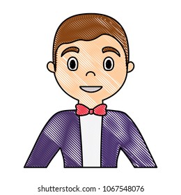 cartoon man icon