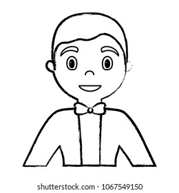 cartoon man icon
