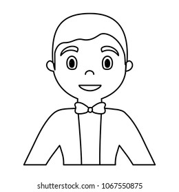 cartoon man icon
