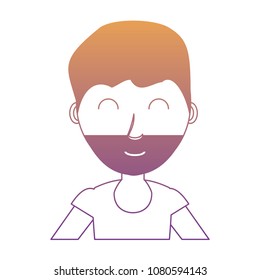 cartoon man icon