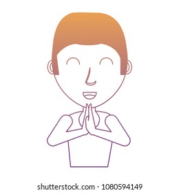cartoon man icon