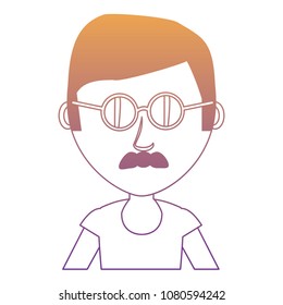 cartoon man icon