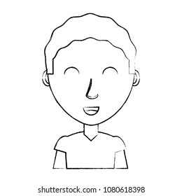 cartoon man icon