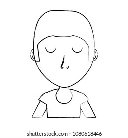 cartoon man icon