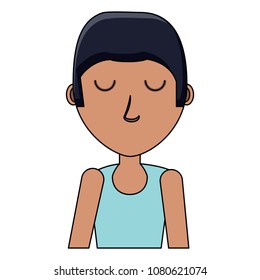 cartoon man icon