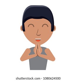 cartoon man icon