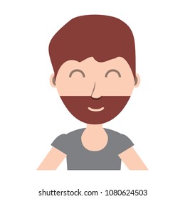 cartoon man icon