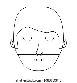cartoon man icon
