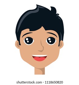 Cartoon man icon