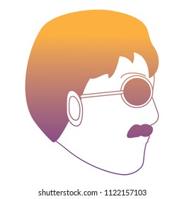 cartoon man icon