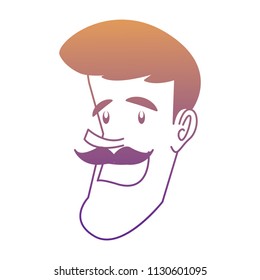 cartoon man icon