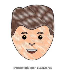 cartoon man icon