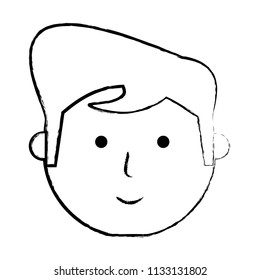 cartoon man icon