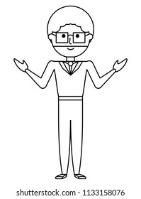 cartoon man icon